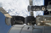 Russian spacecraft docked to the International Space Station Poster Print - Item # VARPSTSTK204550S