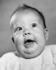Studio portrait of baby with open mouth Poster Print - Item # VARSAL2551007B