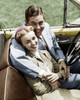 Portrait of young couple sitting in convertible car Poster Print - Item # VARSAL2552942A