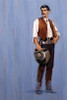 Portrait of cowboy holding hat Poster Print - Item # VARSAL902137058