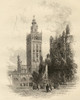 The Giralda, Seville, Spain. From The Book Spanish Pictures By The Rev Samuel Manning, Published 1870. PosterPrint - Item # VARDPI1857145