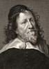 Inigo Jones, (Baptized 1573-1652) Painter, Architect And Designer.19Th Century Print Engraved By Edward Smith From The Painting By Vandyke. PosterPrint - Item # VARDPI1859610