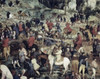 The Procession to Calvary  1564  Pieter Bruegel the Elder  Oil on Wood Panel  Kunsthistorisches Museum  Vienna  Austria Poster Print - Item # VARSAL2622118