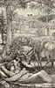 Frontspiece By Walter Crane ( 1845-1915) To The Book Travels With A Donkey In The Cevennes By Robert Louis Stevenson, Published London 1916. PosterPrint - Item # VARDPI1858981