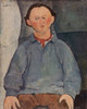 Portrait of a Man  Amedeo Modigliani   Solomon R. Guggenheim Museum  New York  USA Poster Print - Item # VARSAL260439