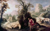 Allegory-Jacob Laying The Peeled Rods Bartolome Esteban Murillo Oil On Canvas Poster Print - Item # VARSAL2621509