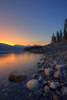 Summer Sunrise On Abraham Lake In The Canadian Rockies, Alberta, Canada PosterPrint - Item # VARDPI2044486