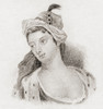 The Lady Mary Wortley Montagu, 1689 To 1762. English Aristocrat And Writer. From Crabb's Historical Dictionary Published 1825. PosterPrint - Item # VARDPI1905998