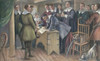 Signing The Compact On The Mayflower  Cpyrt 1895  J. Steeple Davis  Poster Print - Item # VARSAL900600002