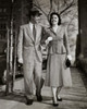 Young couple walking on the sidewalk Poster Print - Item # VARSAL2555053
