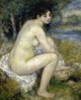 Nude Woman Seated In A Landscape  1883   Pierre Auguste Renoir  Oil on canvas  Musee de l'Orangerie  Paris  Poster Print - Item # VARSAL11581378