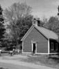 Group of children playing in front of a building  Simonsville  Vermont  USA Poster Print - Item # VARSAL25517846