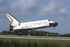 Space shuttle Discovery lands on Runway 33 at the Shuttle Landing Facility at Kennedy Space Center in Florida Print - Item # VARPSTSTK203312S