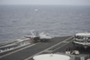 South China Sea, November 23, 2013 - An F/A-18F Super Hornet launches off the flight deck of the aircraft carrier USS Nimitz. Poster Print - Item # VARPSTSTK108127M