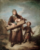 The Poor Woman with her Children   Jacques Dumont  Oil on Canvas    Pushkin Museum of Fine Arts  Russia Poster Print - Item # VARSAL261539