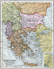 The Balkan States Between The First And Second World Wars. From Bacon's Excelsior Atlas Of The World, Published Circa 1930. PosterPrint - Item # VARDPI1872921