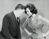 Side profile of a young couple shouting at each other Poster Print - Item # VARSAL2557604