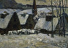 Breton Village in the Snow  1894  Paul Gauguin  Musee d'Orsay  Paris Poster Print - Item # VARSAL1158990