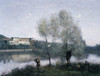 Ville D'Avray  1867-1870  Jean-Baptiste-Camille Corot   Oil on canvas  National Gallery of Art   Washington   D.C.   USA Poster Print - Item # VARSAL900145530