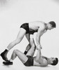 Two young men wrestling Poster Print - Item # VARSAL25518591G