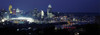 City lit up at night, Cincinnati, Ohio, USA Poster Print - Item # VARPPI152962