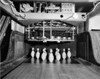 Machinery and bowling pins at the end of a lane Poster Print - Item # VARSAL25524282