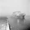Car on foggy winter road Poster Print - Item # VARSAL255420507