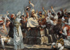 The Prophets of Baal Leap Upon the Altar  James Tissot  Jewish Museum  New York Poster Print - Item # VARSAL999287