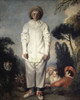 Pierrot  also known as Gilles   18th C.  Jean Antoine Watteau  Musee du Louvre  Paris  Poster Print - Item # VARSAL11582068