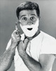Close-up of a young man shaving Poster Print - Item # VARSAL25527356