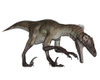 Utahraptor dinosaur roaring, white background Poster Print - Item # VARPSTEDV600214P