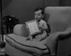 Baby boy on sofa Poster Print - Item # VARSAL255422740