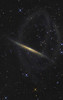 The Splinter Galaxy, also known as NGC 5907 Poster Print - Item # VARPSTGAB100031S