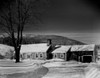 USA  Vermont  Wooden cottage in winter landscape Poster Print - Item # VARSAL255420713