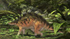 Kentrosaurus in a prehistoric forest Poster Print - Item # VARPSTKVA600455P