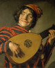 Jester with a Lute by Frans Hals  Circa 1620-1625   France  Paris  Musee du Louvre Poster Print - Item # VARSAL11581886