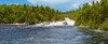Waterfall on Aguasabon River at Terrace Bay Beach on the North Shore of Lake Superior, Ontario, Canada Poster Print - Item # VARPPI167203