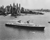 USA  New York State  New York City  High angle view of cruise ship in sea Poster Print - Item # VARSAL25544340