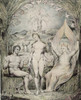 Adam  Eve and the Angel Raphael  William Blake  Illustration Poster Print - Item # VARSAL2622021