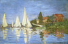 The Regatta at Argenteuil     c. 1872   Claude Monet   Musee d'Orsay  Paris Poster Print - Item # VARSAL11581223