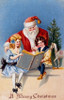 A Merry Christmas  Nostalgia Cards Poster Print - Item # VARSAL9801087