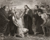 Jesus healing the blind. From a 19th century print. PosterPrint - Item # VARDPI2430460