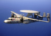 Pacific Ocean, March 25, 2009 - An E-2C Hawkeye flies over the Pacific Ocean in the U.S. 5th Fleet area of responsibility. Poster Print - Item # VARPSTSTK104498M