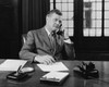 Businessman talking on the telephone in an office Poster Print - Item # VARSAL25518472