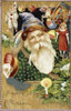 Merry Christmas: Santa & Toys  Nostalgia Cards Poster Print - Item # VARSAL9801118