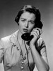 Young woman talking on phone Poster Print - Item # VARSAL255416851