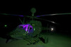 An OH-58D Kiowa helicopter at COB Speicher, Tikrit, Iraq, during Operation Iraqi Freedom Poster Print - Item # VARPSTTMO100808M