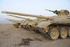 October 14, 2008 - Iraqi T-72 tanks from Iraqi Army Brigade sit on line at the end of a cordon and search training exercise at Camp Taji, Iraq. Poster Print - Item # VARPSTSTK106097M