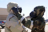 March 13, 2013 - U.S. Air Force Airmen perform mission oriented protective posture equipment buddy checks during the operational readiness exercise on Davis-Monthan Air Force Base, Arizona. Poster Print - Item # VARPSTSTK107016M