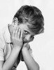 Close-up of a boy looking sad Poster Print - Item # VARSAL25513367